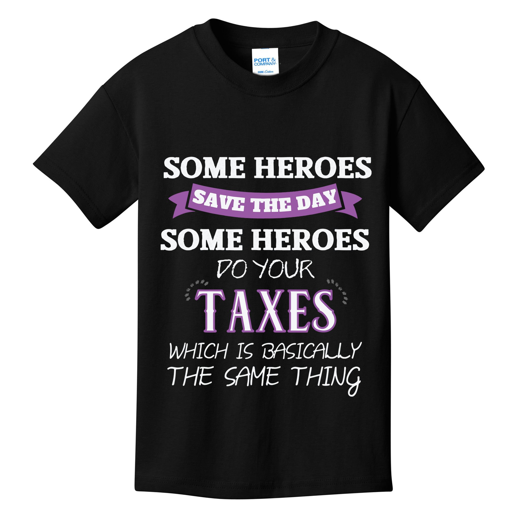 Funny Tax Preparer Income Tax Professional Cpa Gift Kids T-Shirt