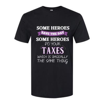 Funny Tax Preparer Income Tax Professional Cpa Gift Softstyle® CVC T-Shirt