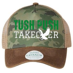 Funny Tush Push Sayings Fans Legacy Tie Dye Trucker Hat