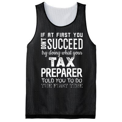 Funny Tax Preparer Success Gifts Tax Season Mesh Reversible Basketball Jersey Tank