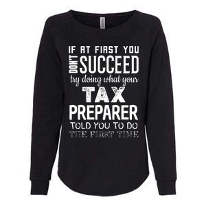 Funny Tax Preparer Success Gifts Tax Season Womens California Wash Sweatshirt