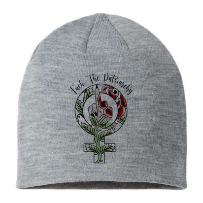 F The Patriarchy Sustainable Beanie