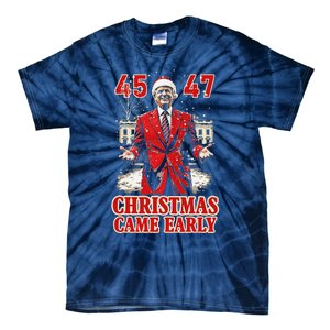 Funny Trump Present Came Early This Year 2024 Tie-Dye T-Shirt