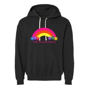 Fuck the Patriarchy Garment-Dyed Fleece Hoodie