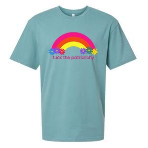 Fuck the Patriarchy Sueded Cloud Jersey T-Shirt