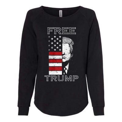 Free trump Premium Womens California Wash Sweatshirt