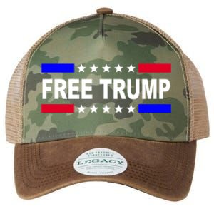 Free Trump Pro Donald Trump USA Election Legacy Tie Dye Trucker Hat