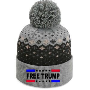 Free Trump Pro Donald Trump USA Election The Baniff Cuffed Pom Beanie