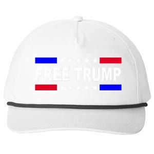 Free Trump Pro Donald Trump USA Election Snapback Five-Panel Rope Hat