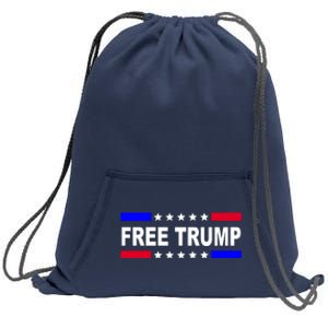 Free Trump Pro Donald Trump USA Election Sweatshirt Cinch Pack Bag