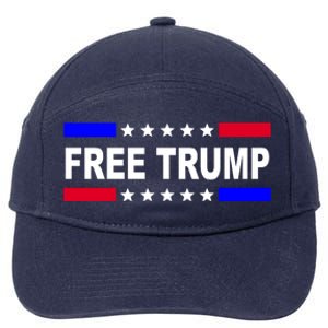 Free Trump Pro Donald Trump USA Election 7-Panel Snapback Hat