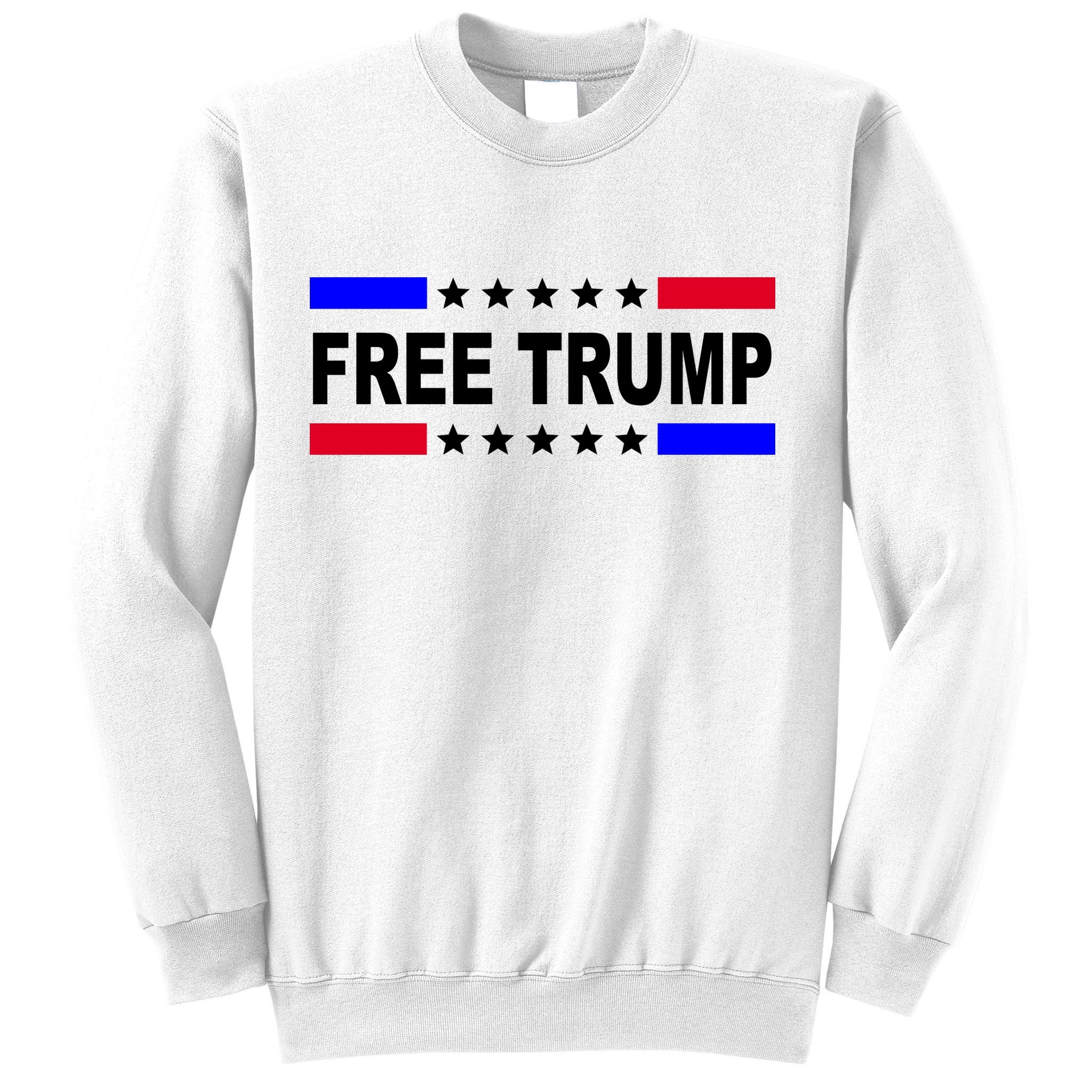 Free Trump Pro Donald Trump USA Election Sweatshirt