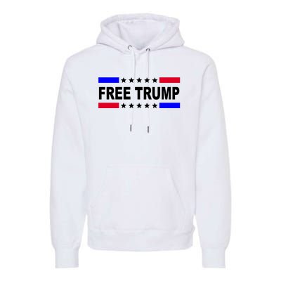 Free Trump Pro Donald Trump USA Election Premium Hoodie