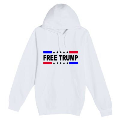 Free Trump Pro Donald Trump USA Election Premium Pullover Hoodie