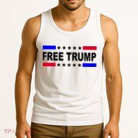 Free Trump Pro Donald Trump USA Election Tank Top