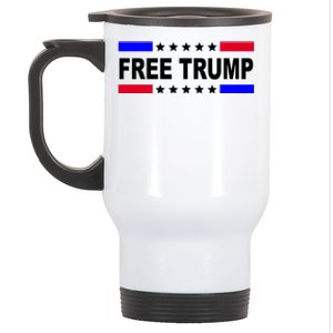 Free Trump Pro Donald Trump USA Election Stainless Steel Travel Mug