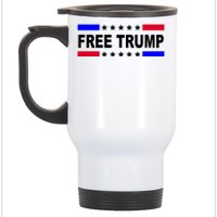 Free Trump Pro Donald Trump USA Election Stainless Steel Travel Mug