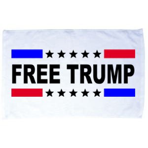 Free Trump Pro Donald Trump USA Election Microfiber Hand Towel