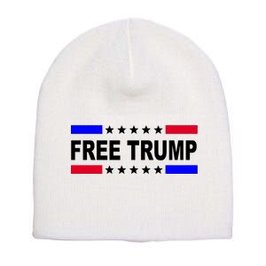 Free Trump Pro Donald Trump USA Election Short Acrylic Beanie