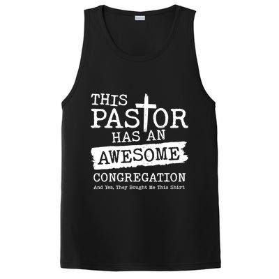 Funny This Pastor Has An Awesome Congregation PosiCharge Competitor Tank