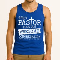 Funny This Pastor Has An Awesome Congregation Tank Top