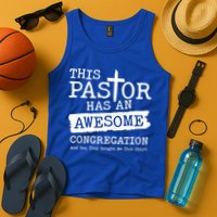 Funny This Pastor Has An Awesome Congregation Tank Top