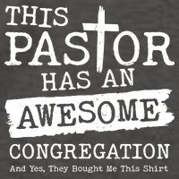 Funny This Pastor Has An Awesome Congregation Vector Backpack