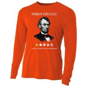 FordS Theater Presidential History Abe Lincoln Cooling Performance Long Sleeve Crew