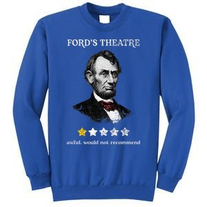 FordS Theater Presidential History Abe Lincoln Sweatshirt