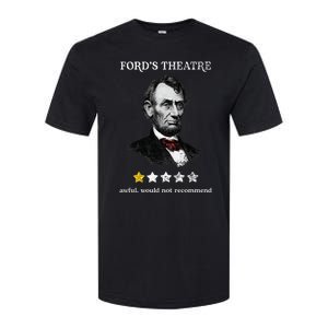 FordS Theater Presidential History Abe Lincoln Softstyle CVC T-Shirt