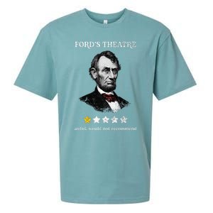 FordS Theater Presidential History Abe Lincoln Sueded Cloud Jersey T-Shirt