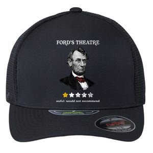 Fords Theater Presidential History Abe Lincoln Funny Flexfit Unipanel Trucker Cap