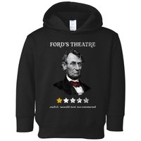 Fords Theater Presidential History Abe Lincoln Funny Toddler Hoodie