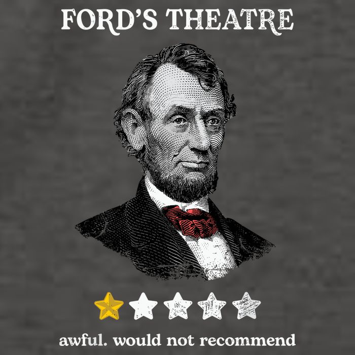 Fords Theater Presidential History Abe Lincoln Funny Vector Backpack