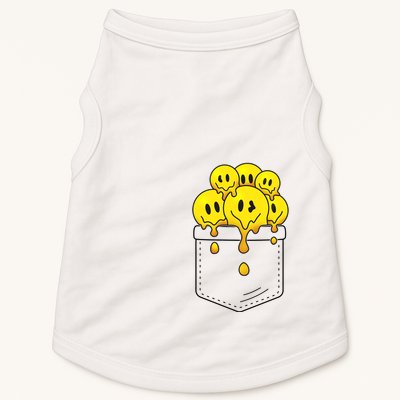 Funny Trippy Pocket Full Of Smiles Doggie Tank