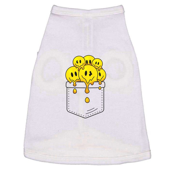 Funny Trippy Pocket Full Of Smiles Doggie Tank