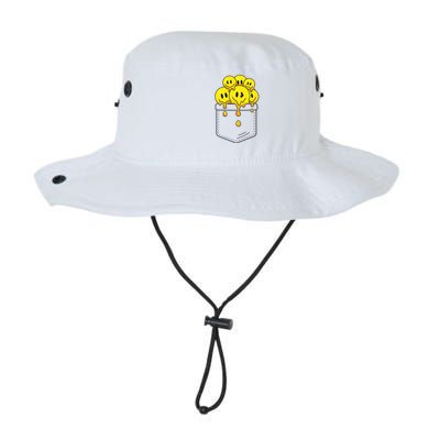 Funny Trippy Pocket Full Of Smiles Bucket Hat