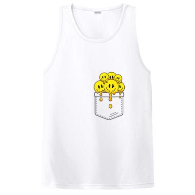 Funny Trippy Pocket Full Of Smiles PosiCharge Competitor Tank