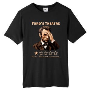 Fords Theater Presidential History Abe Lincoln Funny Tall Fusion ChromaSoft Performance T-Shirt