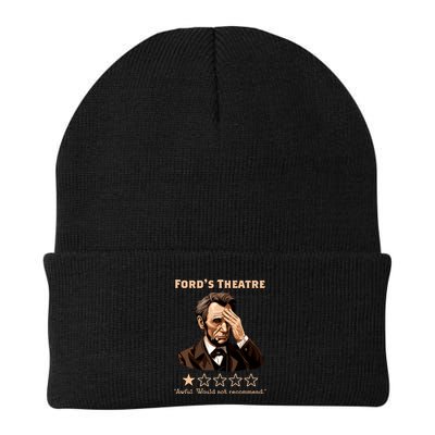 Fords Theater Presidential History Abe Lincoln Funny Beanie