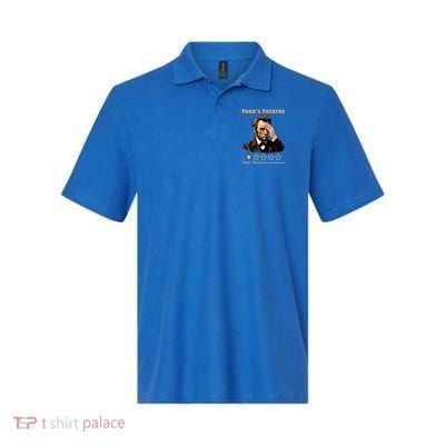 Fords Theater Presidential History Abe Lincoln Funny Polo