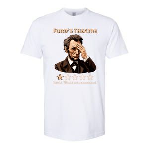 Fords Theater Presidential History Abe Lincoln Funny Softstyle CVC T-Shirt