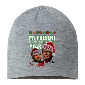 Funny Trump Present Came Early This Year 2024 Sustainable Beanie