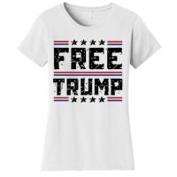 Free Trump Pro Republican Political Women's T-Shirt