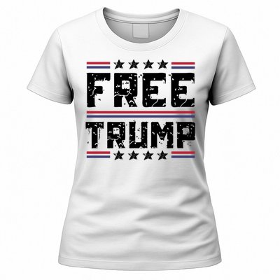 Free Trump Pro Republican Political Women's T-Shirt