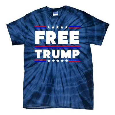 Free Trump Pro Donald Trump Election Tie-Dye T-Shirt