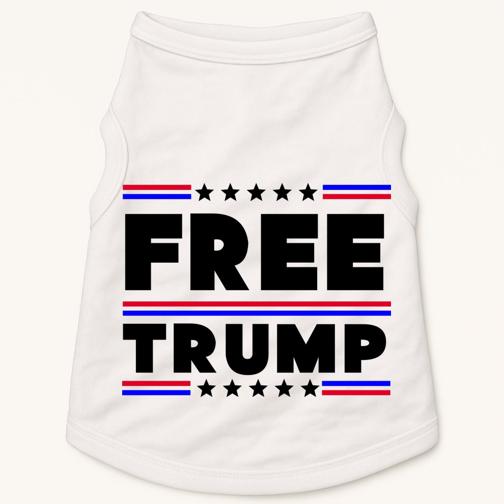 Free Trump Pro Donald Trump Election Doggie Tank