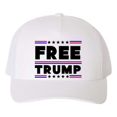 Free Trump Pro Donald Trump Election Yupoong Adult 5-Panel Trucker Hat