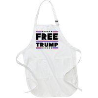 Free Trump Pro Donald Trump Election Full-Length Apron With Pockets