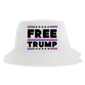 Free Trump Pro Donald Trump Election Sustainable Bucket Hat